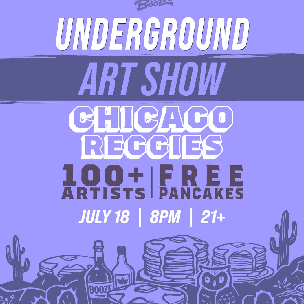 Pancakes & Booze Art Show 1
